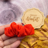 Autumn Blooms Scrunchie Clip Set